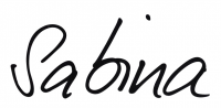 Unterschrift Sabina