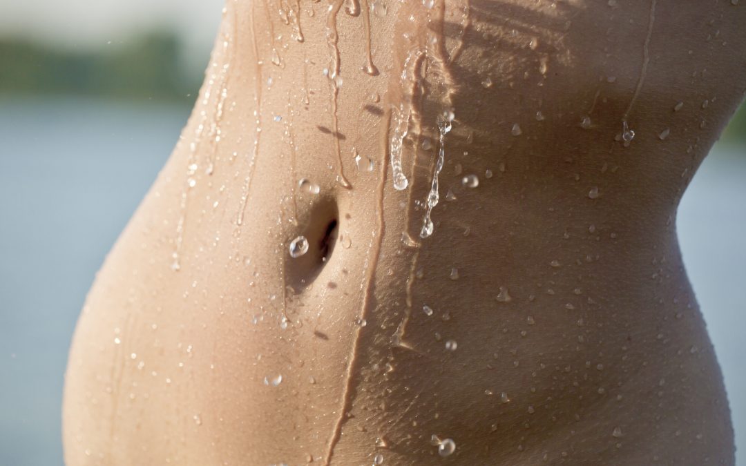 Eine Frau ohne Bauch…