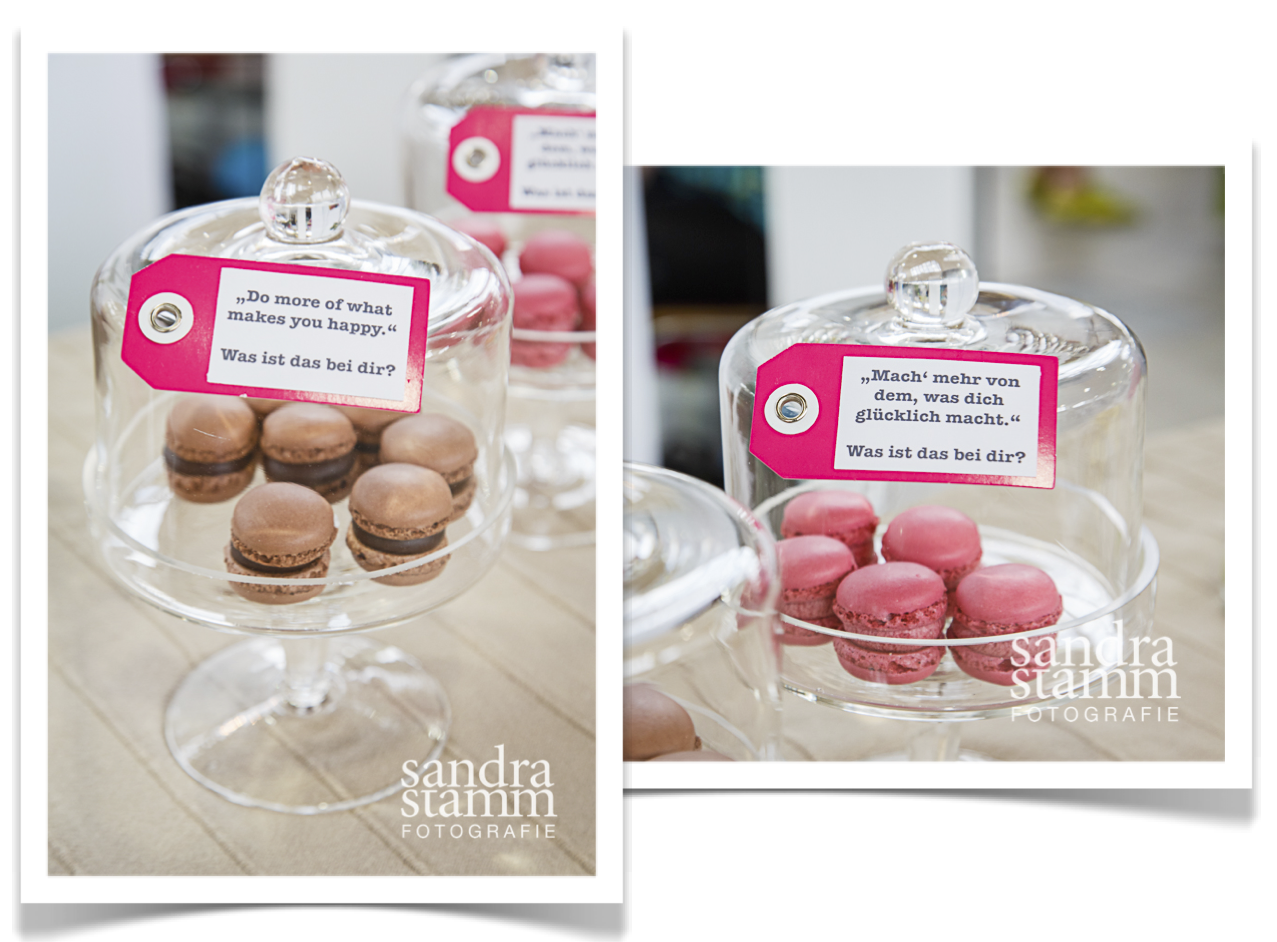 Luxemburgerli an Sabina's Messestand