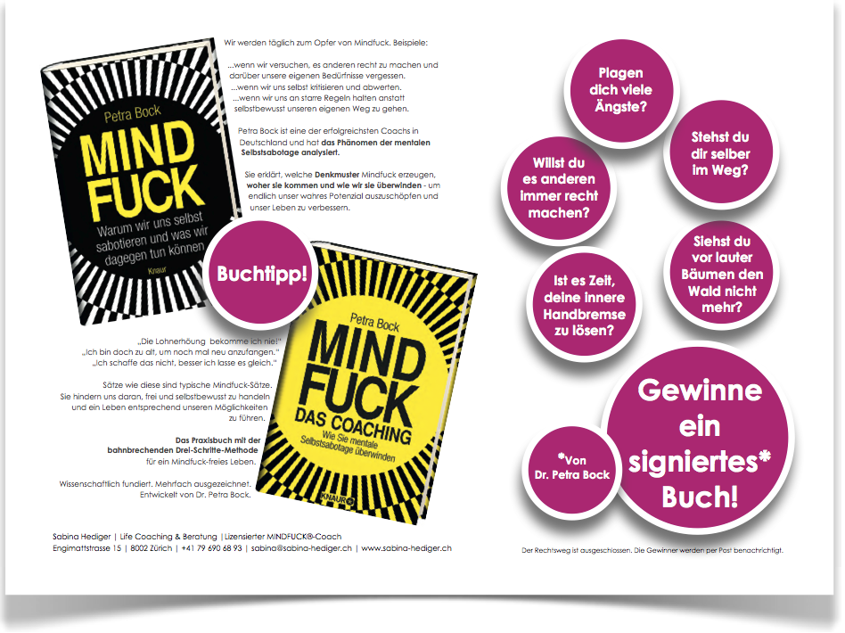 Mindfuck Postkarte Verlosung