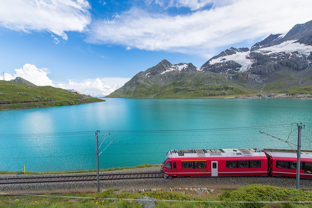 Lago Bianco und Alp Grüm. Eine Herbstreise für Geniesser.